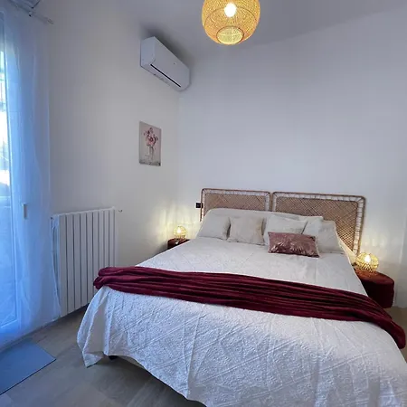 アパート Vacanze Zen Vue 5 Mn Plage, 3 Mn Tennis Club,wifi *